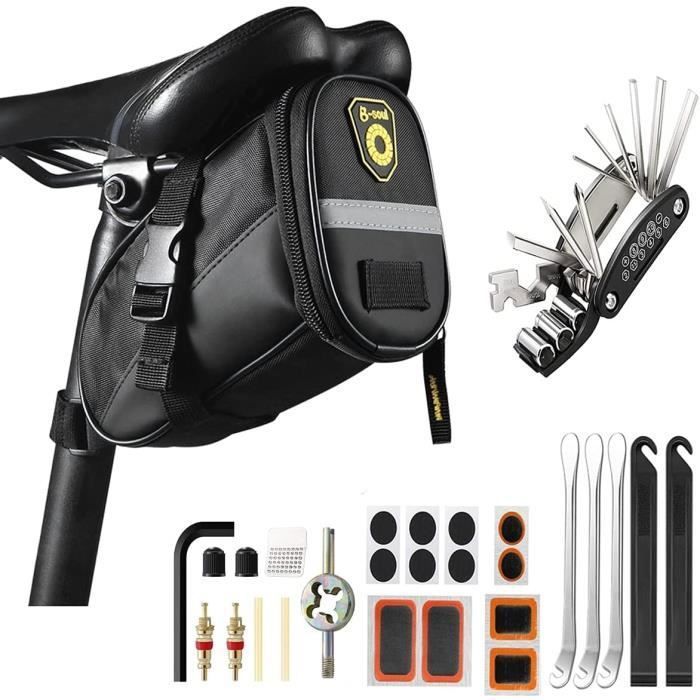 Trousse doutils de vélo - CHANGM - Kit de réparation multifonction