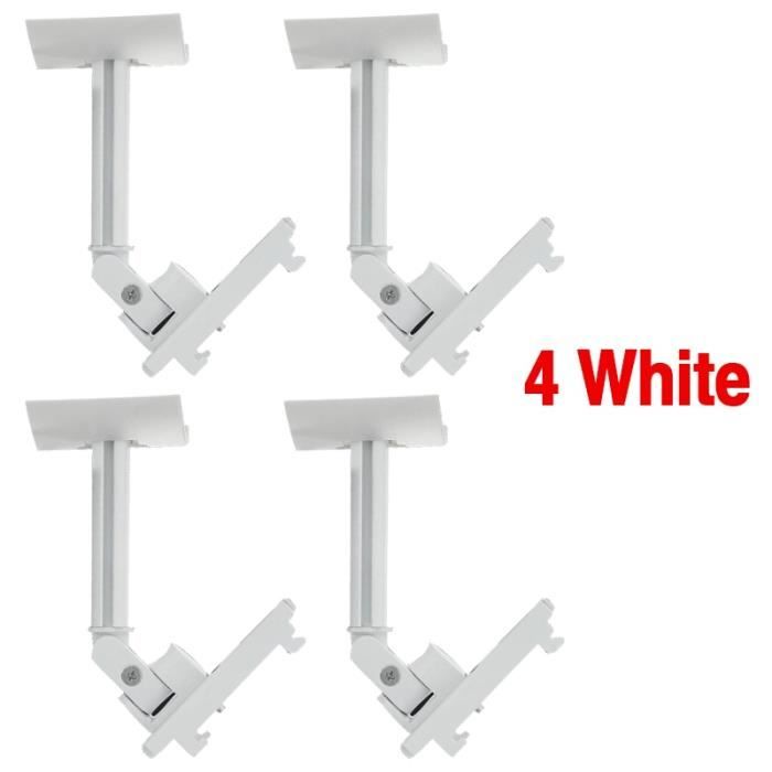 Lot De 5 Supports Muraux En Acier Inoxydable Pour Pommeau De Douche - Pour Toilettes Et Hôtel