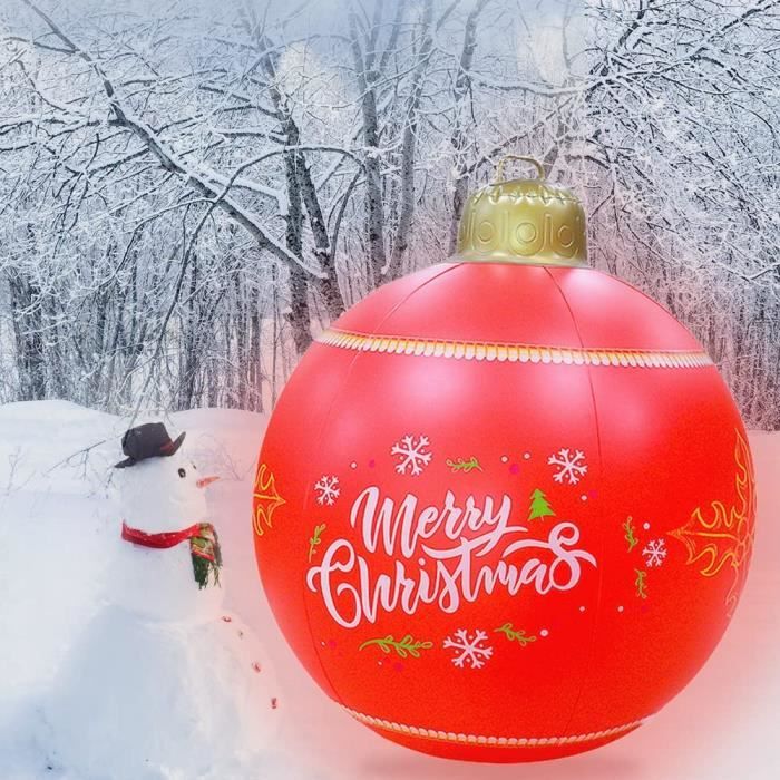 Settoo Décoration De Noël - Boule Gonflable Personnalisée