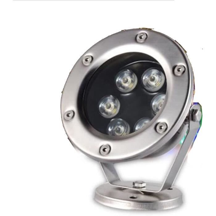 Projecteur LED SENLAN 9W RGB - Spot Pin 7° - Contrôleur IR - 110-220V - Pour Scène/DJ/Bar
