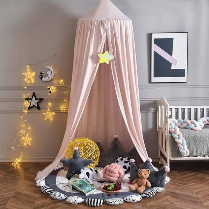 Tente De Lit YARUMD Pour Lit Superposé - Rideau Occultant Anti-Moustiques Et Poussière, 90x190cm