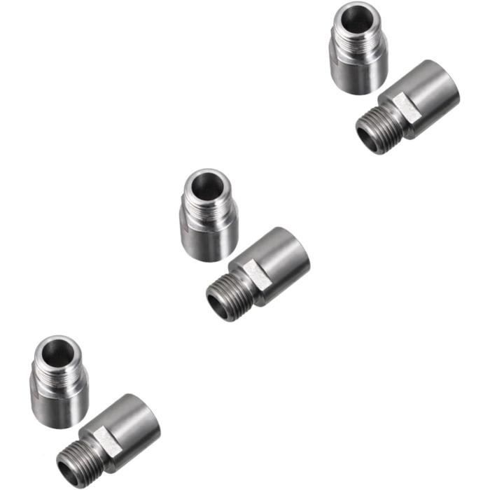 Adaptateurs D'extension De Pédales Vélo – 16 Mm – Paire (argent, Noir, Or, Multi)