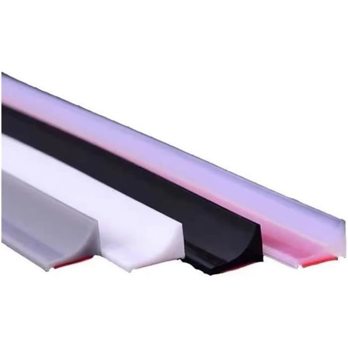 Barrière Anti-Débordement Douche & Baignoire 10 M X 20 Mm – Joint Silicone Transparent Étanchéité Cuisine Salle De Bain