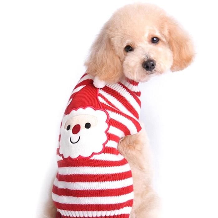 Vetement Pour Animaux De Compagnie Noel Chien Chat Chiot Pull Raye En Tricot Automne Hiver Cadeau Taille Xl Achat Vente Kit Vetement Vetement Pour Animaux De Co Cdiscount Vetement Pour Animaux De Compagnie Noel Chien Chat Chiot Pull Raye En Tricot Automne Hiver Cadeau Taille Xl Achat Vente Kit Vetement Vetement Pour Animaux De Co Cdiscount
