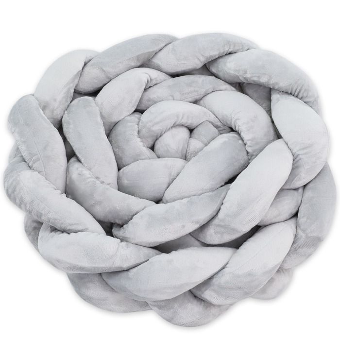 pour fille et les garçon contour de lit Minky Tour de lit bebe Coussin Serpent Bébé 300 cm coussin Rose 