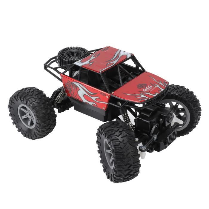 Voiture RC DEERC DE70 – Coque Métal – 60 Min D’autonomie – Tout Terrain – 1/22 – Débutants – 2 Piles Incluses