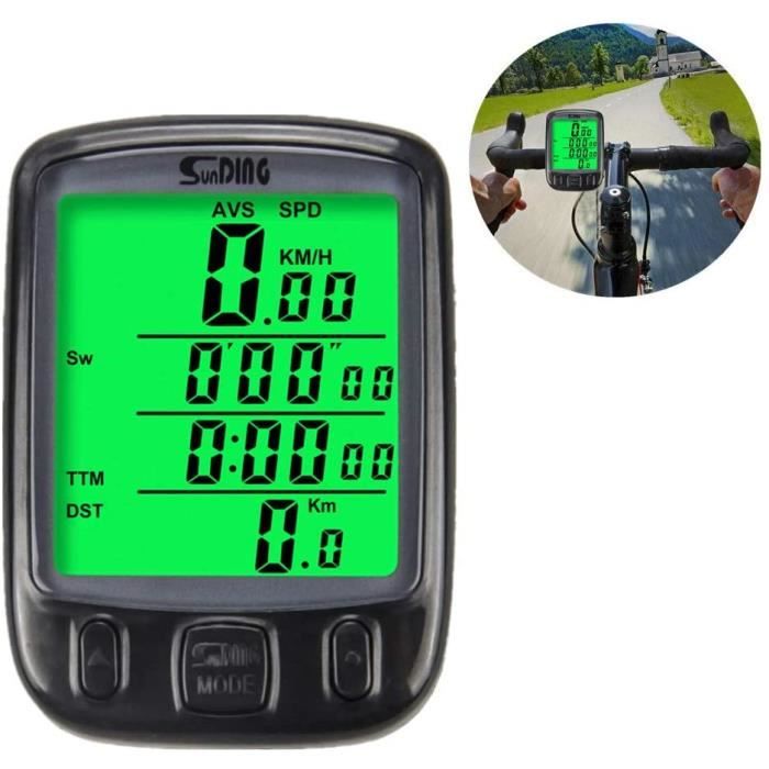 Compteur velo avec capteur de cadence clearance