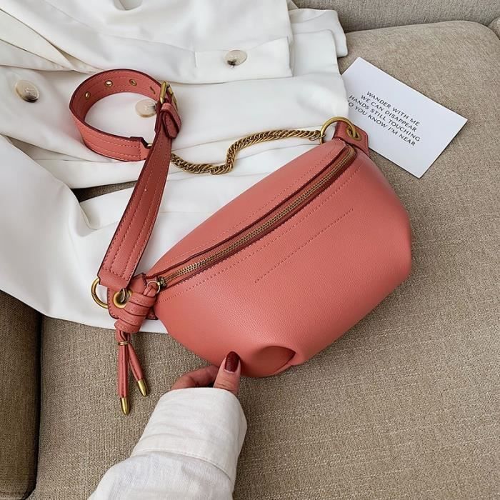 Sac banane Sac bandouli re en cuir pour femmes sacoche de