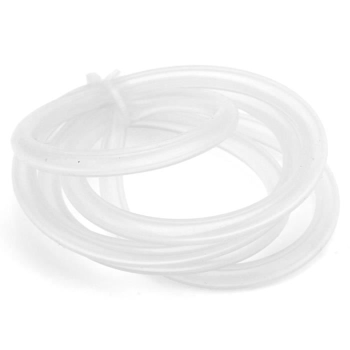 Tuyau Silicone Pompe Tuyau Silicone Pour Pompe Péristaltique - 1 Mètre, Stérilisable Haute Température Tube Péristaltique Silicone