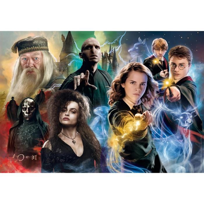 Puzzle 104 pièces : Harry Potter Clementoni Puzzles - vue 2