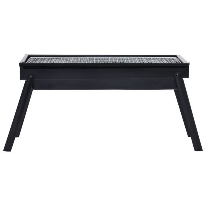 Gril hexagonal - TD® - Barbecue de camping - Portable - Acier inoxydable - 4,3 kg - Jardin