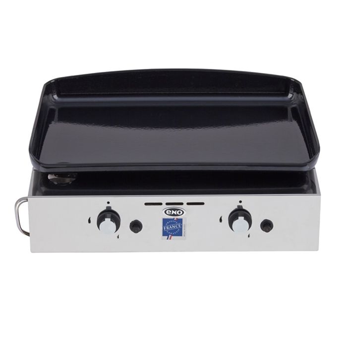 Eno Plancha gaz 5000w plaque fonte émaillée 47x36cm - 555032010701