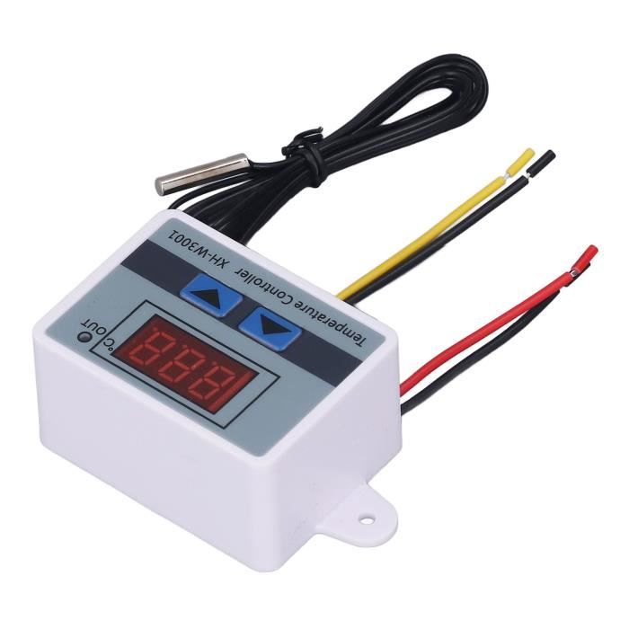 Thermostat Numérique étanche 12V Avec Sonde – Plage -50 à 110°C, Relais 20A, Réglage Précis - 11