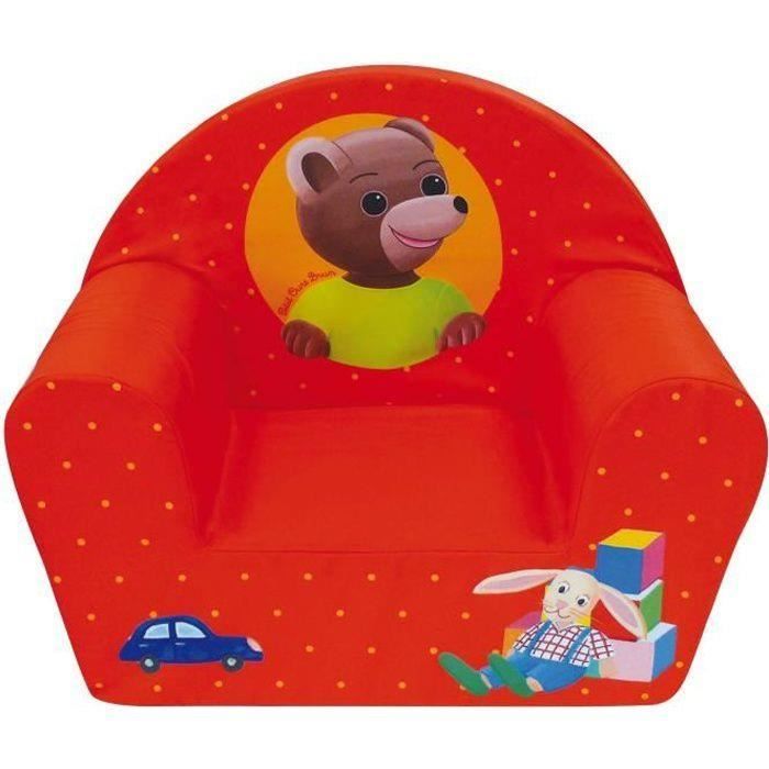 Fauteuil Club Oui-Oui FUN HOUSE - En Mousse Pour Enfants 52x33x42 Cm