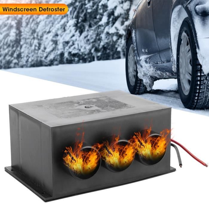 Chauffage de voiture portable 12 V 150 W, chauffage rapide, dégivrage