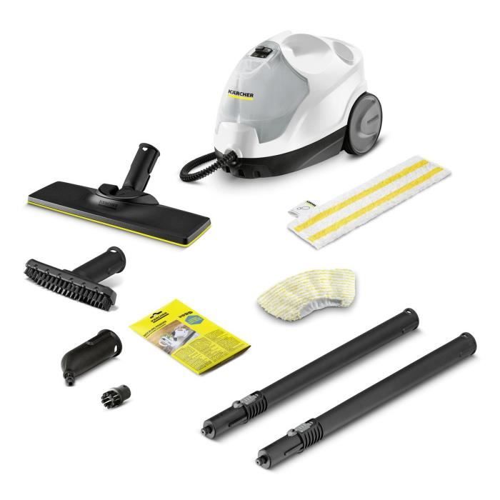 NEW KARCHER SC 4 Easy Fix - Nettoyeur Vapeur - 2000 W - 3,5 bars, autonomie illimitée, Élimine jusqu