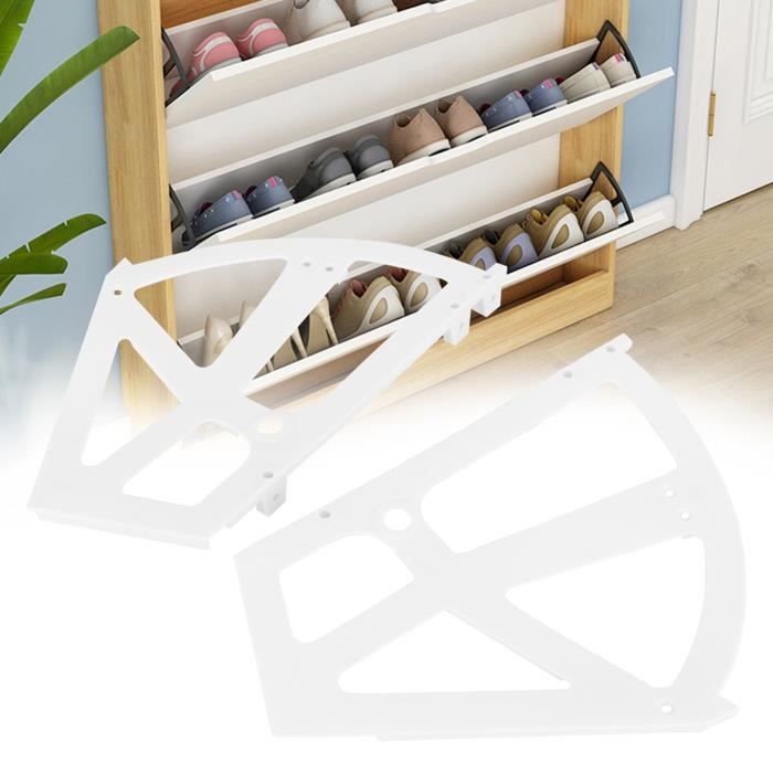 Étagère à chaussures Terry Harmony Box, plastique, blanc | FindTheDeal