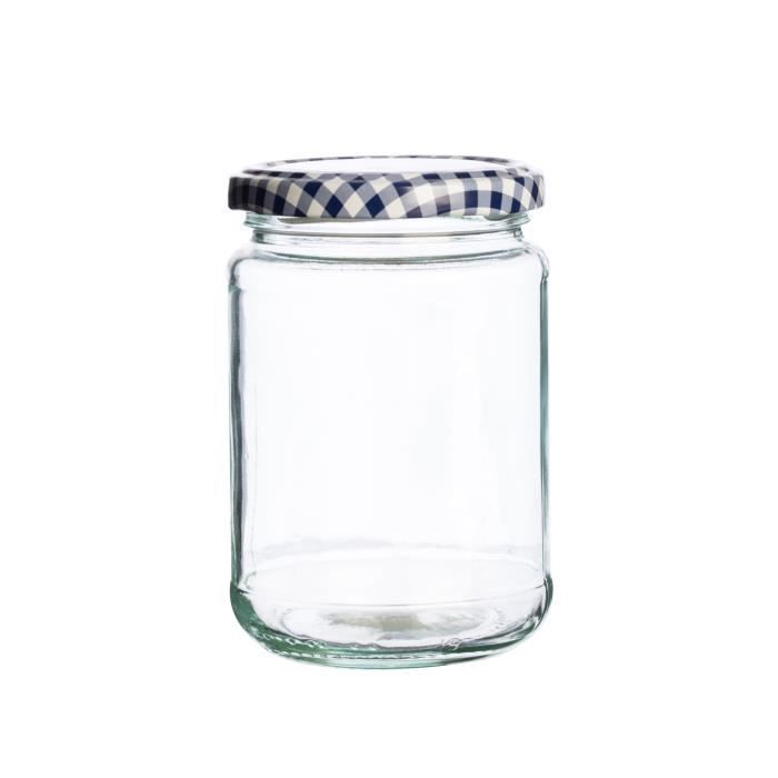 Pot A Confiture En Verre Avec Couvercle A Visser Vichy 370ml Twist Top Achat Vente Bocaux Pot A Confiture En Verre Av Cdiscount