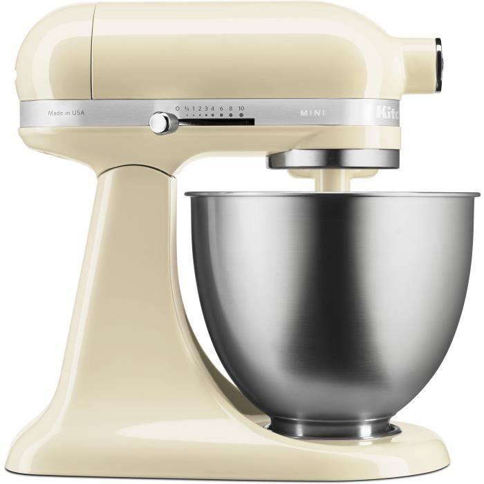 Robot Pâtissier KITCHENAID Mini Artisan 5KSM3311XEAC - Crème - 3,3L