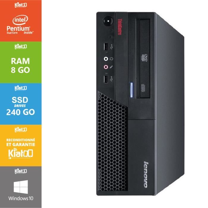 Pc bureau  Thinkcentre M57 dual core 8 go ram