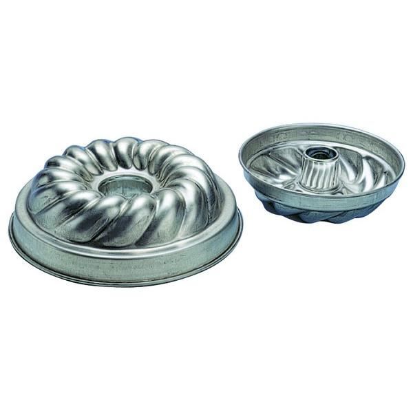 Moule à Savarin Torsadé Gobel - Fer Blanc - Ø 22 Cm - Fabriqué En France