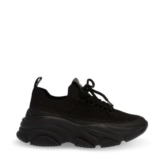 Steve Madden CONSTANCE - Bottes à plateau - black/noir