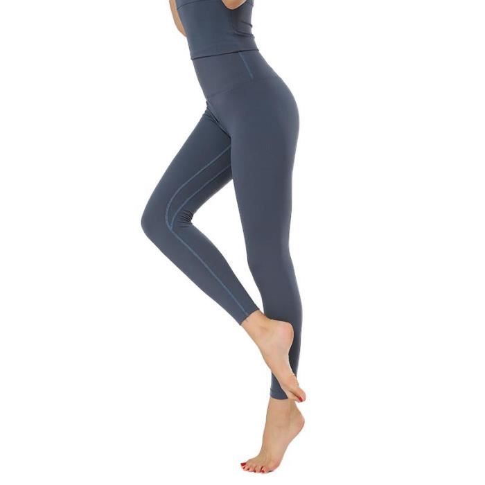 Legging de Sport Yoga Fitness Femme - Marque - Taille Haute