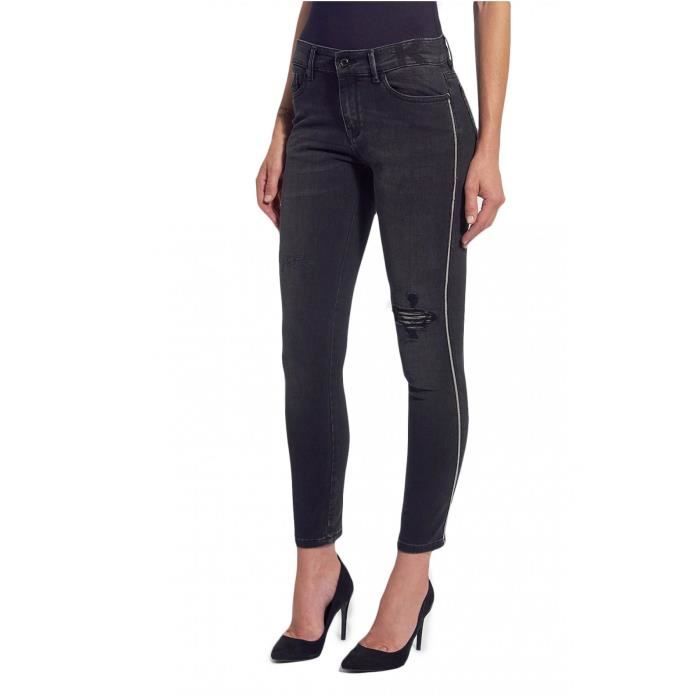Kaporal Kaporal Pantalon stretch taille haute avec liseré 