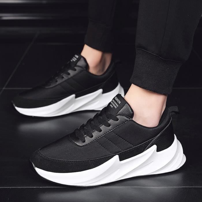 MR™ Basket chaussures Sneaker homme Requin vintage vieilles chaussures  Courir les chaussures des occasionnels Noir - Cdiscount Chaussures