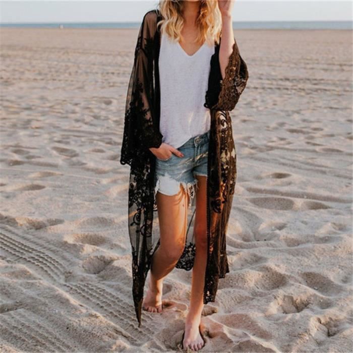 pareo plage long