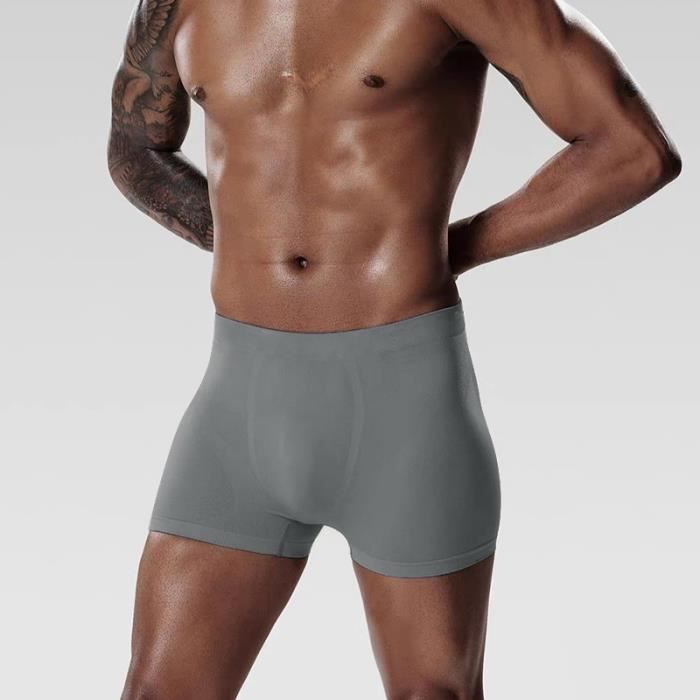 Sous v tement Boxer sans couture pour homme sous v tement