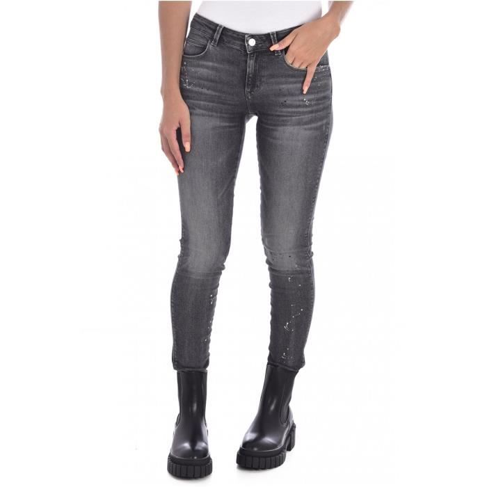 Jeans Skinny GUESS Marine Pailleté Taille 27 (36) - Très Bon état Occasion