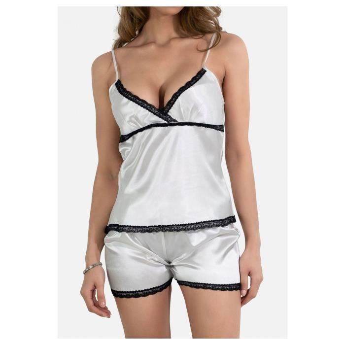 Ensemble pyjashort femme shop