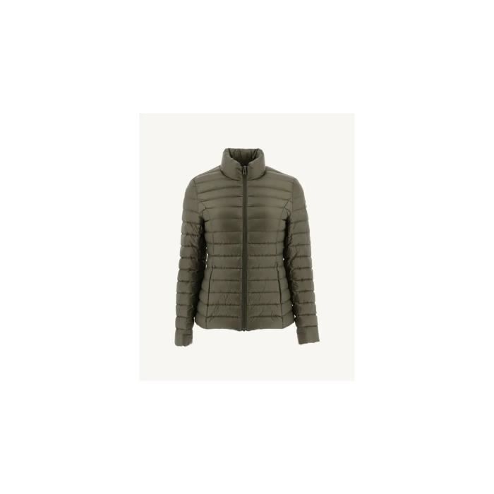 Veste JOTT Cha Femme Kaki Plume et duvet Fermeture eclair Army Cdiscount Pret a Porter