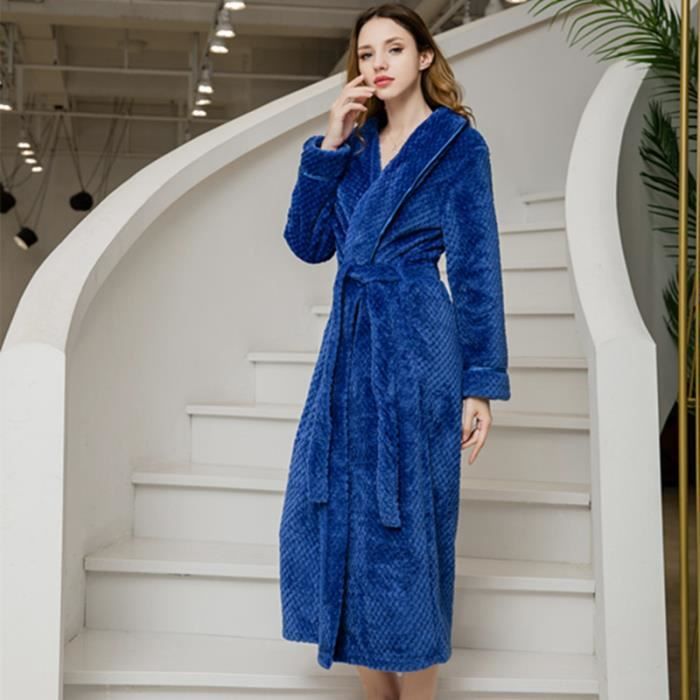 Robe de chambre en flanelle sale