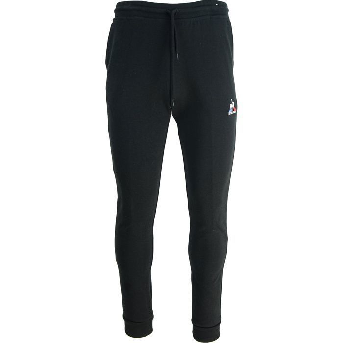 Pantalon Le Coq Sportif Essential Slim Noir Homme Pantalon Le Coq Sportif Essential Slim Noir Homme