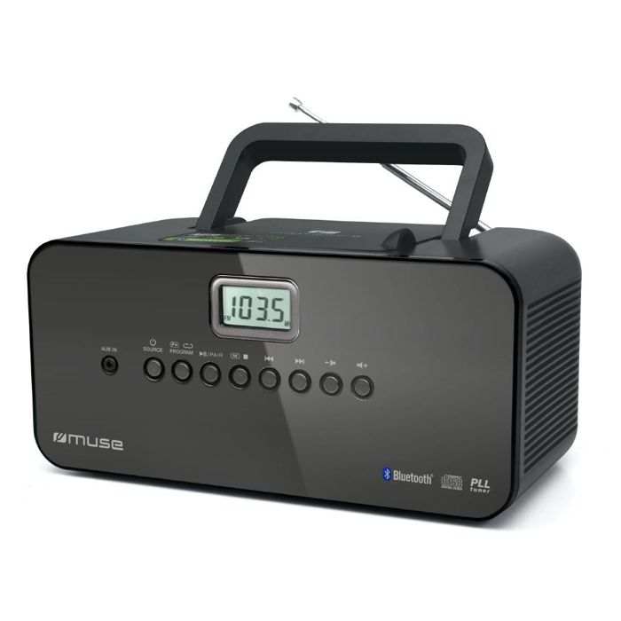 Radio AM/FM Bluetooth - Noir