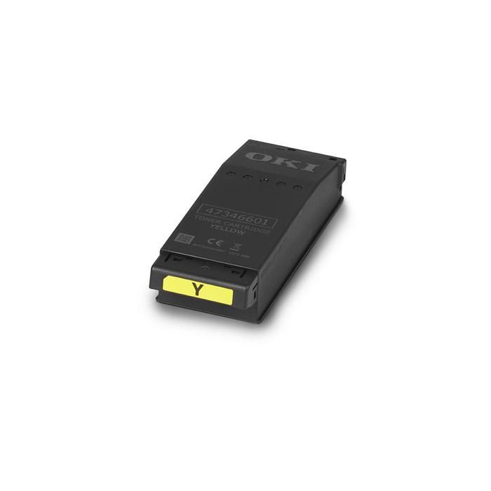 Oki Toner Jaune 6K pour C650 09006129 - vue 2