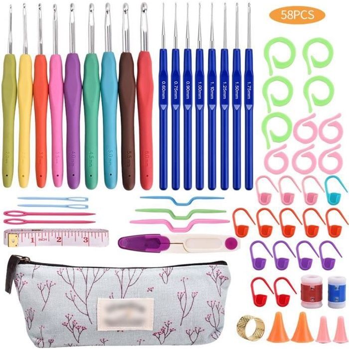 Kit Tricotin Double Tête AUTSUPPL - Outil Manuel DIY Pour Bracelets, Colliers - Idéal Débutants, Cadeau Créatif