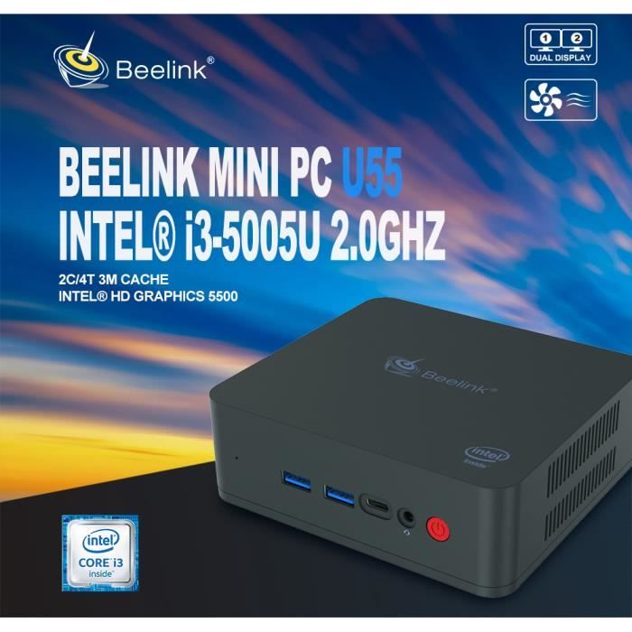 Beelink U55 Mini PC Unité central Intel Core