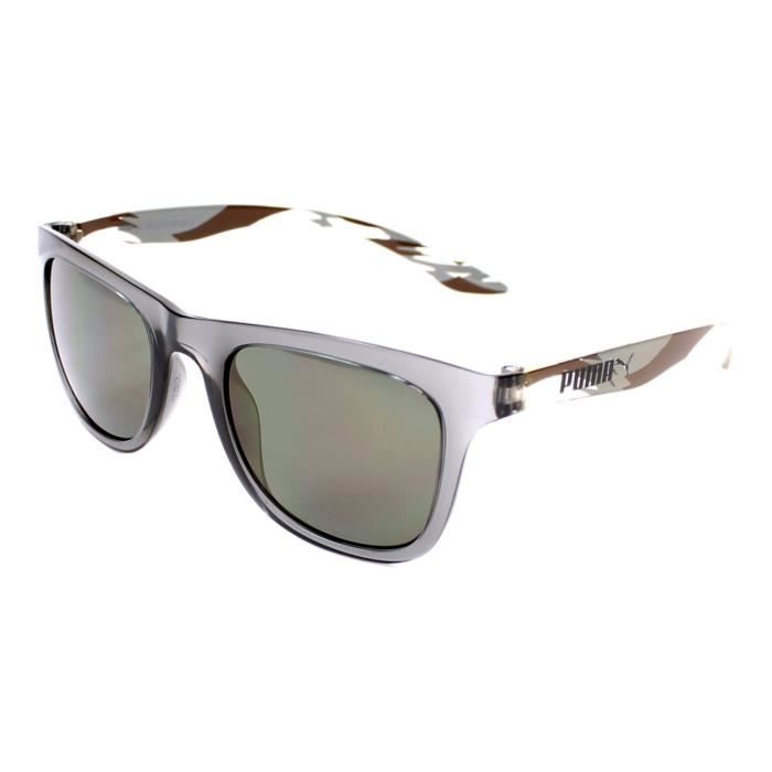 lunette de soleil puma homme brun
