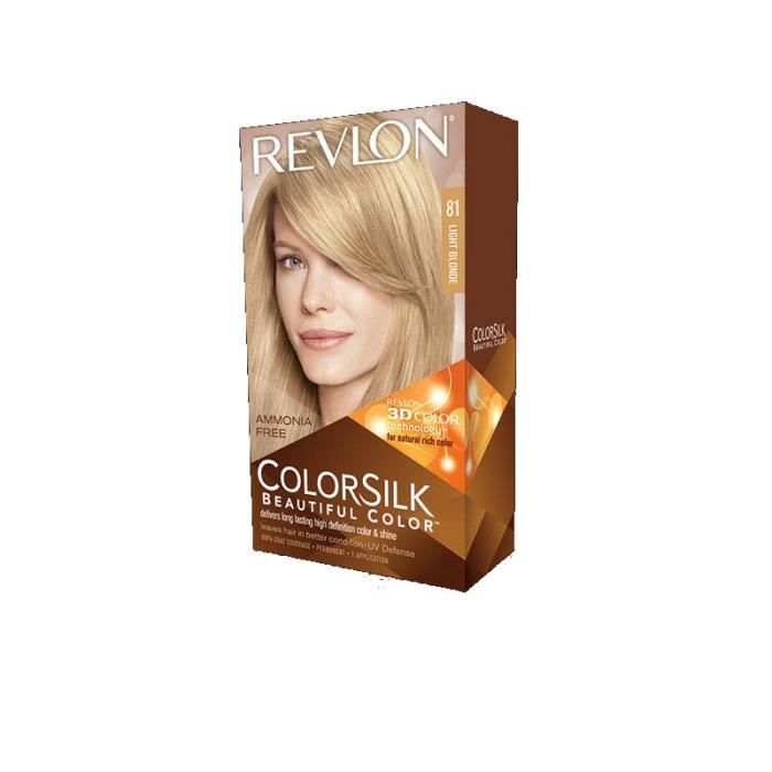 REVLON Coloration -  - Colorsilk - Sans ammoniaque - Blond - Kit 3 &eacute;l&eacute;ments 