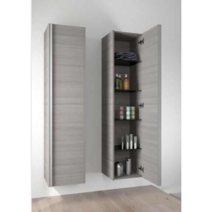 Grande Armoire De Douche Riho Andora En Bois Laque Satine Mat