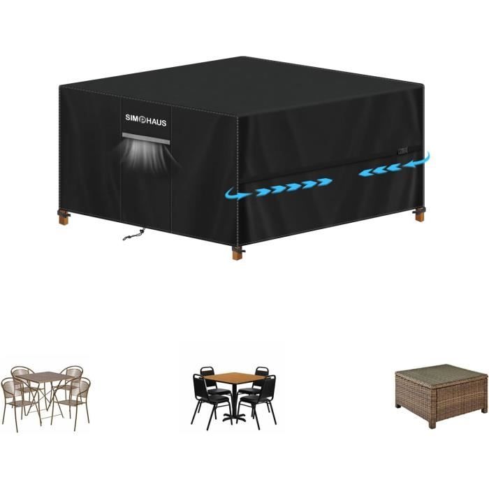 Bâche De Protection Salon De Jardin Transparente Impermeable Bache Anti