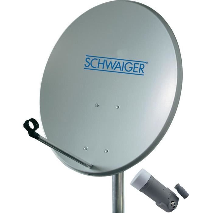 Parabole 60 cm Schwaiger 1 satellite LNB Single