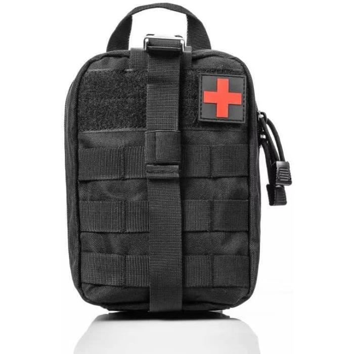 Pochette Médicale Tactique Wosport – Micro Med Kit – Molle, Nylon (14x10cm) – Neuf
