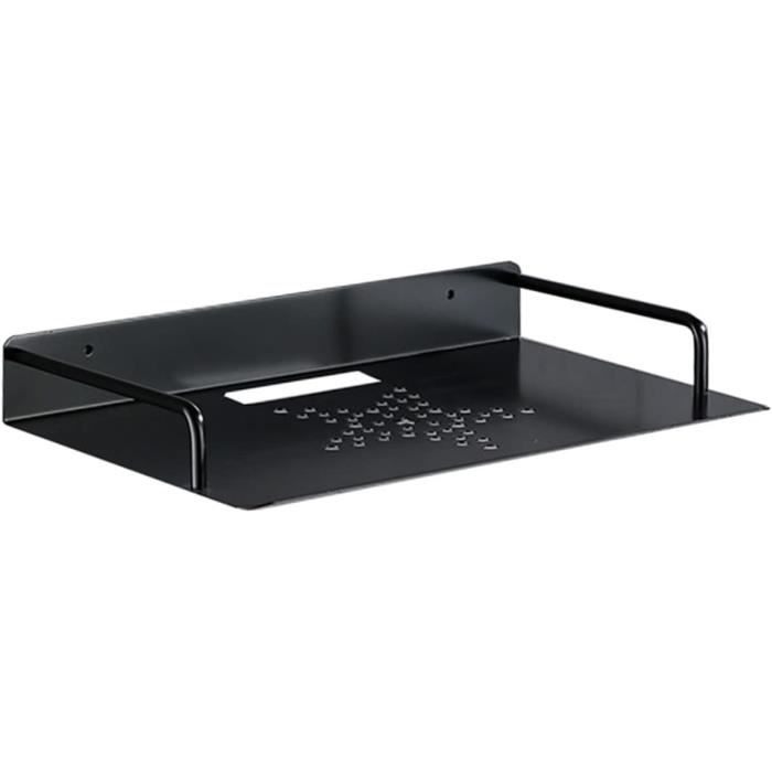 Plateau/Support Universel En Métal Noir Pour Projecteur Ou Moniteur - Avec Vis 1/4" Et Sangles