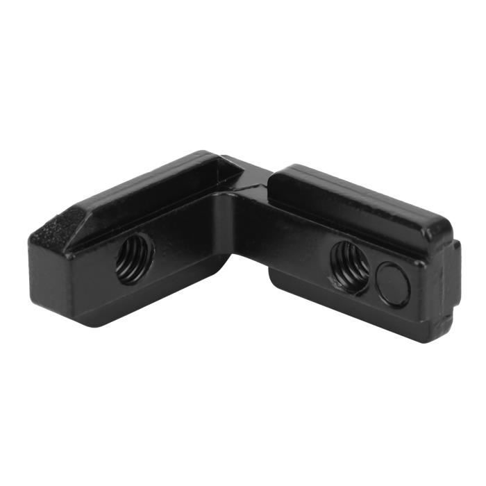 Connecteur Profilé Aluminium 2020, Kamtop 2pcs Connecteur à Angle Réglable Rotation à 180°Avec Poignée de Charnière D'Angle Pour Profil en Aluminium D' Extrusion 2020