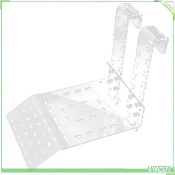 Meilleurs prix pour Plateforme de bronzage - V GEBY - Acrylique transparent - Grande taille - Décoration aquarium - Reptile