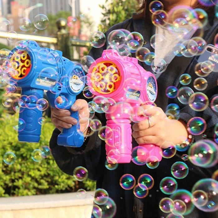 YOSOO mitrailleuse ?� bulles Pistolet ?� Bulles pour Enfants Pistolet ?� Bulles pour Jouets d 